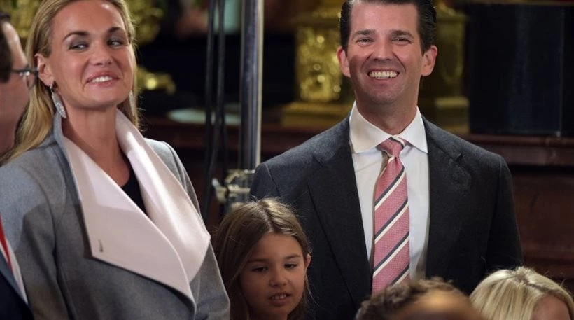 Χωρίζει οριστικά ο Ντόναλντ Τραμπ Τζούνιορ με τη σύζυγό του